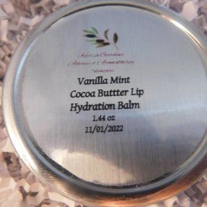KADESH GARDENS VEGAN VANILLA MINT COCOA BUTTER LIP HYDRATION BALM